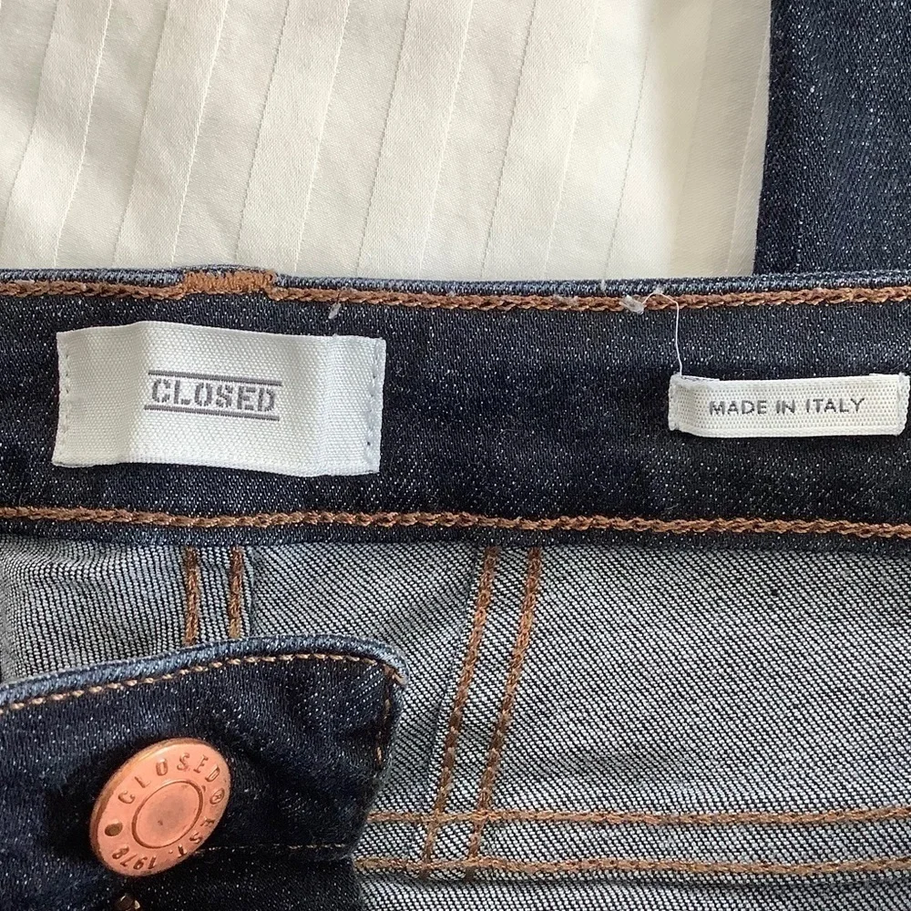 Anthro Closed Lizzy Dark Wash Skinny Jeans Sz-28